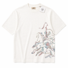 White Graphic T-Shirt – Artistic Horse Print
