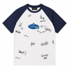 Balenciaga Paris Gym Signature Contrast Raglan T-Shirt