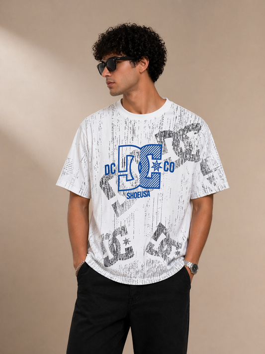 DC White T-Shirt – Street Style Edition