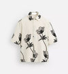 White Floral Embroidered Shirt – Relaxed Summer Fit