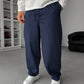 Wide-Leg Pants – Relaxed Drawstring Fit