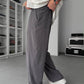 Wide-Leg Pants – Relaxed Drawstring Fit