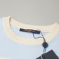 Louis Vuitton Sky Blue & Orange Striped T-Shirt – Signature Logo Detail