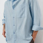 Light Yellow Textured Shirt – Relaxed Summer Fit