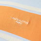 Louis Vuitton Sky Blue & Orange Striped T-Shirt – Signature Logo Detail