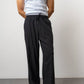 Relaxed Pants – Textured Drawstring Fit