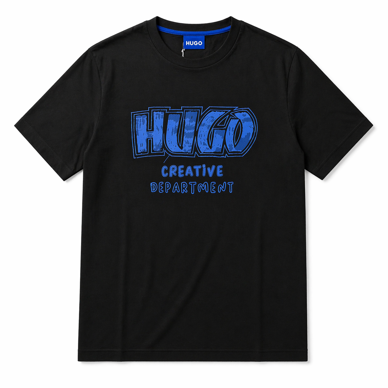 Black Graphic T-Shirt – HUGO Statement Print