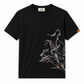 Black Graphic T-Shirt – Horse Art Statement Tee