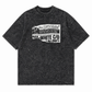 Acid Wash Graphic T-Shirt – X Statement Print