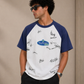 Balenciaga Paris Gym Signature Contrast Raglan T-Shirt