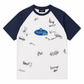 Balenciaga Paris Gym Signature Contrast Raglan T-Shirt