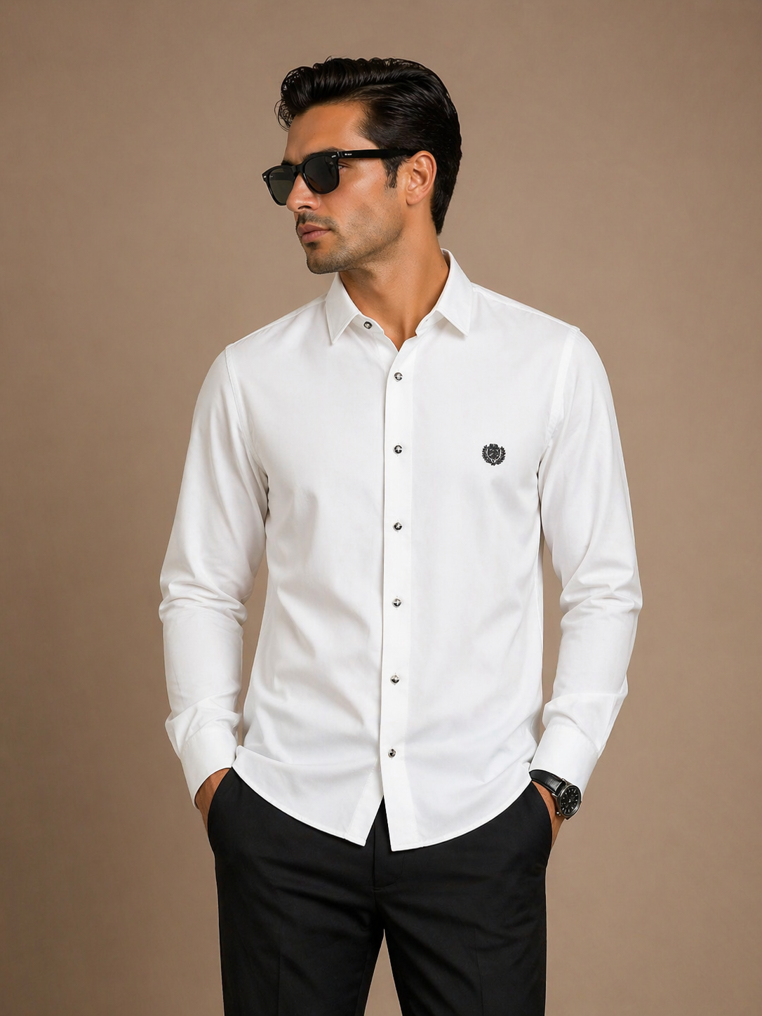 Dolce & Gabbana White Classic Shirt – Luxury Minimal Fit