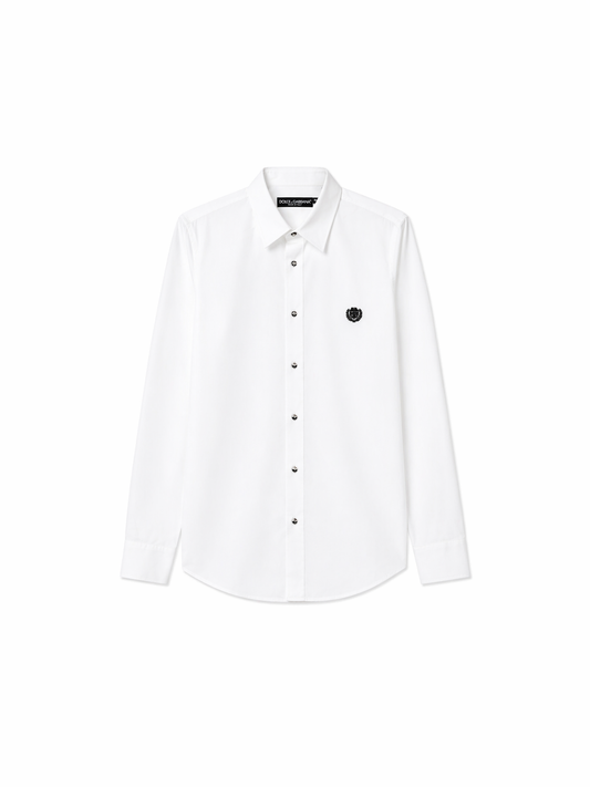 Dolce & Gabbana White Classic Shirt – Luxury Minimal Fit