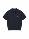 Louis Vuitton Classic Knit Polo Shirt – Navy Minimal Luxury