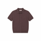 Valentino Knit Polo Shirt – Brown Minimal Luxury Design