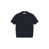 Valentino Knit Polo Shirt – Black Minimal Luxury Design